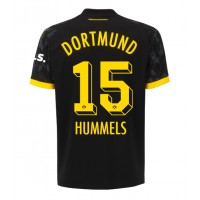 Koszulka piłkarska Borussia Dortmund Mats Hummels #15 Strój wyjazdowy 2023-24 tanio Krótki Rękaw
